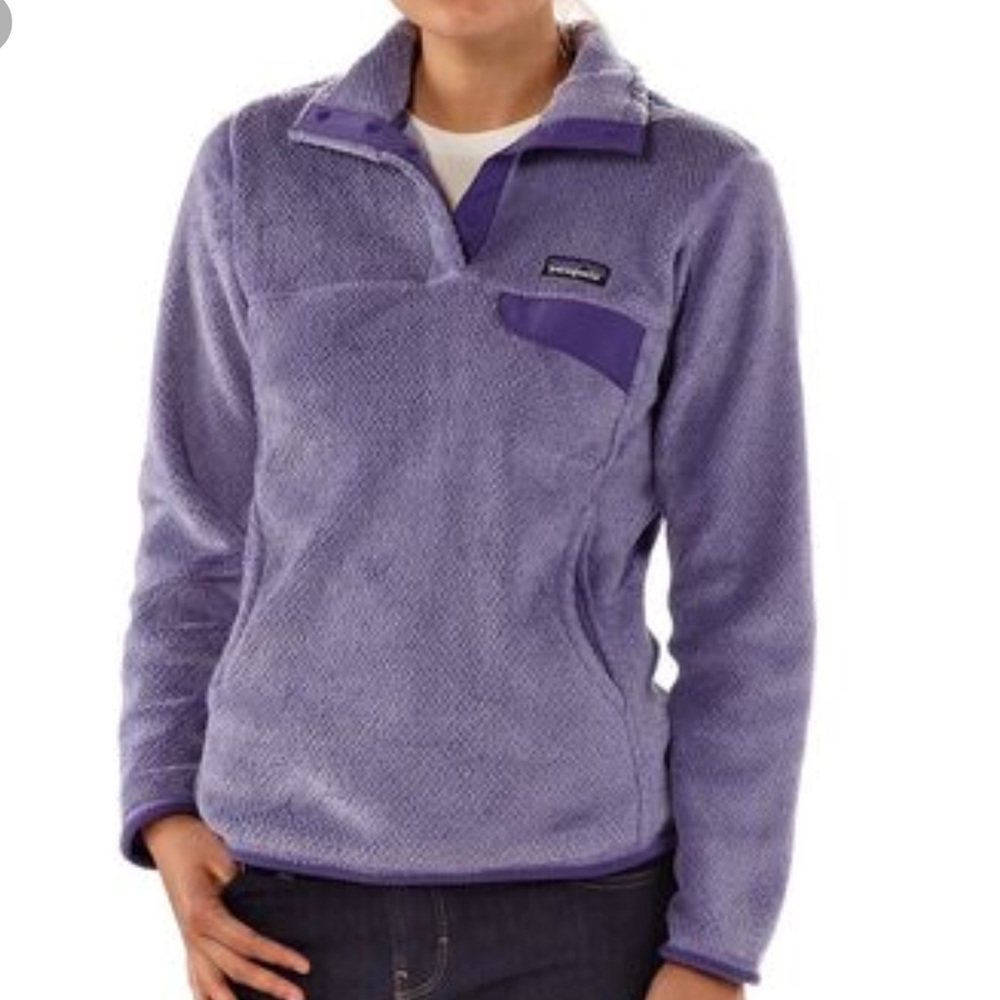 Purple Patagonia Pullover